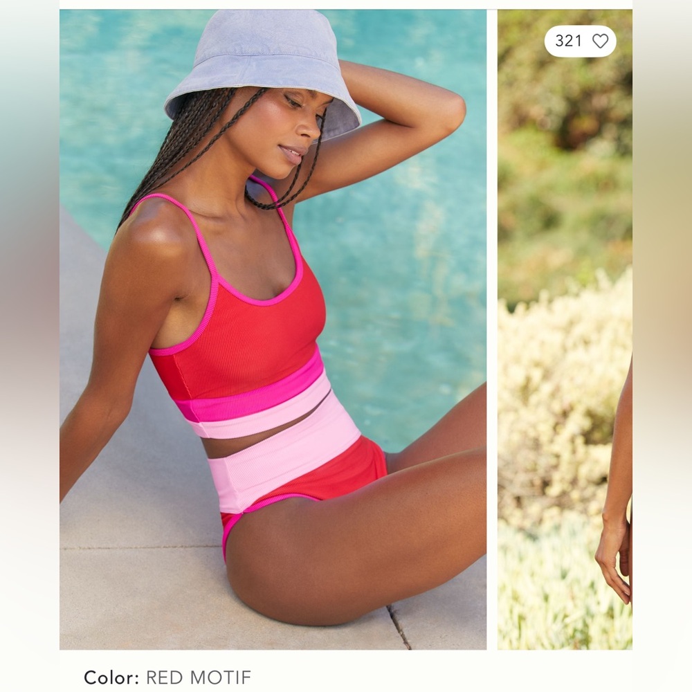 NWT Beach Riot Eva Bikini Top - Picture 4 of 9